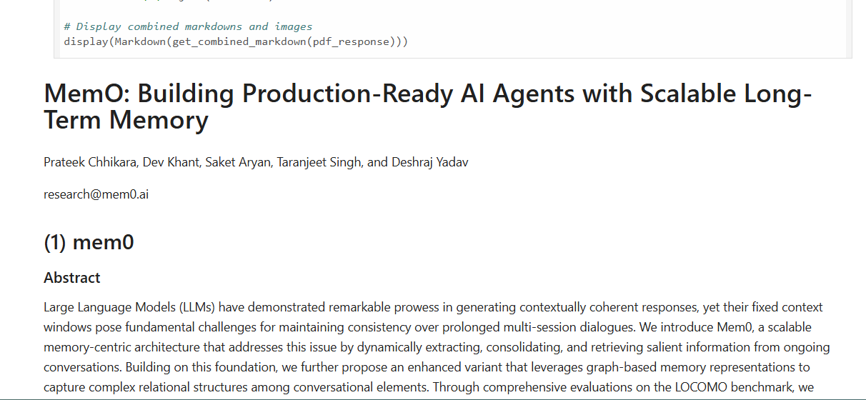 OCR on PDFs with Mistral Model